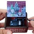 thumbnail image 1 of Mini Cajas Musicales Caja Música Con Manivela Regalo Cumpleaños Nuevo para, 1 of 9