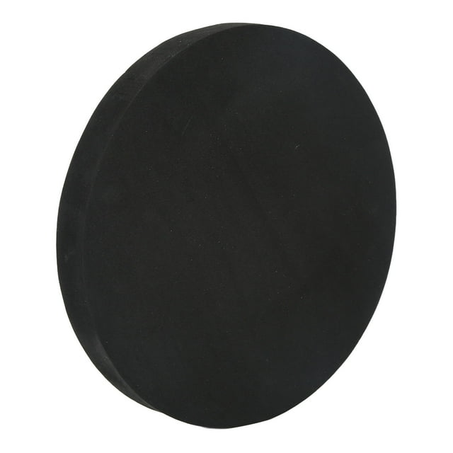 Round Moving Arrows Target, High Density Foam Soft Touch EVA Foam Archery Target Wear Resistant for Courtyard Black,White