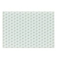 thumbnail image 1 of Kangaroo Cutting Board, Double Leaf Green Tulip Flower and Simplistic Illustration, Decorative Tempered Glass Cutting and Serving Board, in 3 Sizes, by Ambesonne, 1 of 2