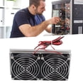 thumbnail image 1 of Refrigerator Cooling Fan, 100W Aluminum Alloy Peltier Cooling System Small Size Fast Cooling 12V  for Home, 1 of 8
