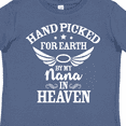 thumbnail image 4 of Inktastic Handpicked for Earth by My Nana in Heaven with Angel Wings Boys or Girls Toddler T-Shirt, 4 of 5