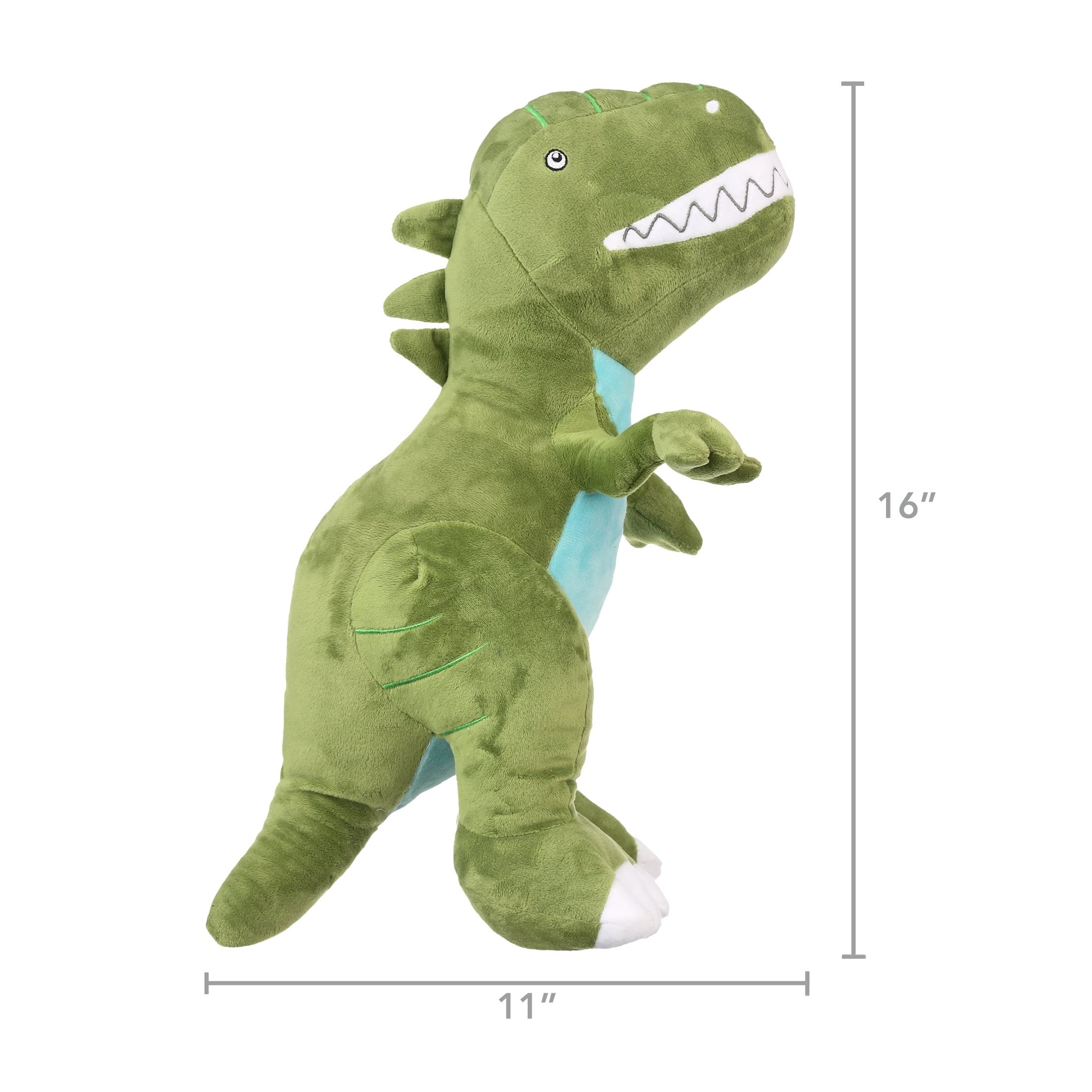 Your Zone Kids 3D Plush Figural Pillow, Dinosaur, 1 Piece, Dinosaur Shape