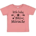 thumbnail image 3 of Inktastic Little Baby, Big Miracle Boys or Girls Baby T-Shirt, 3 of 5