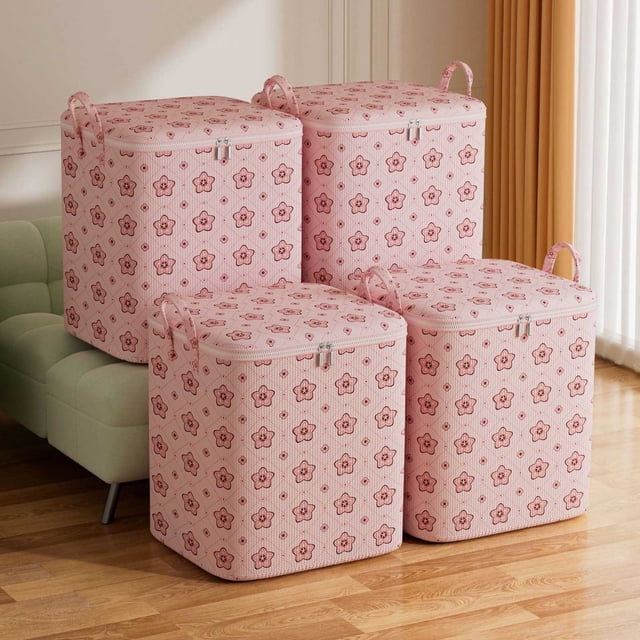 Vaidha Quilt Storage Bag Large Capacity Household Moving Packing Bag Student Dormitory Clothes Quilt Bag Luggage Storage Box