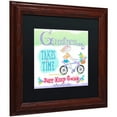 thumbnail image 2 of Trademark Fine Art "Greatness" Canvas Art by Lisa Powell Braun, Black Matte, Wood Frame, 2 of 4