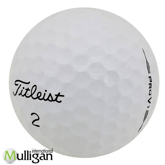 Mulligan - 36 Titleist Prov1 2020 4A Recycled Used Golf Balls, White