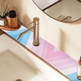 thumbnail image 2 of Yayeee Faucet Mat for Kitchen Sink 14.7" Diatomite Long Splash Guard Pad, Pink Gradient, 2 of 7