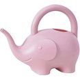 thumbnail image 1 of Regadera de elefante rosa de 1 L, regadera de plástico con forma de elefante, regadera novedosa, regaderas con forma de animal, teteras creativas para jardinería, flores, plantas y suculentas en, 1 of 6