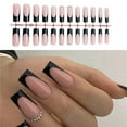 thumbnail image 2 of French Artificial Nail Press on Nail Square False Nail Full Cover Nail Art, 2 of 7