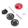 thumbnail image 1 of GLFILL Aluminum Bike Stem Computer Mount Holder For-GARMIN ForBryton/Cateye Stopwatch GPS Speedometer Mount Bracket Support Red, 1 of 1