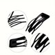 thumbnail image 5 of 24 Piezas Pinzas para el Cabello de Doble Agarre Pinzas para el Cabello de Metal Pasadores para el Cabello para Mujer para Hacer Cabello, Suministros de Salón (Negro), 5 of 5