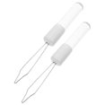 thumbnail image 1 of WHAMVOX 2Pcs Zipper Pull Button Accessory Dressing Aid Tool Acrylic Multi For Disabled Daily Use, 1 of 6