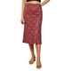 thumbnail image 5 of TRKIYQC Faldas midi ajustadas para mujer Estampado a cuadros Cintura alta Longitud de la rodilla Falda larga elástica TRKIYQC moderno, 5 of 8