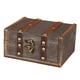 thumbnail image 5 of organizador de joyas de madera único con cerradura, caja de almacenamiento Retro, cajas decorativas para juguete para regalo, dinero,, 5 of 9