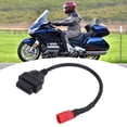 thumbnail image 3 of Motorcycle 16Pin To 6Pin Connector Cable, OBD Adapter OBD2 Plug Diagnostic Cable OBD  Flexible Black Maintenance Modification, 3 of 8