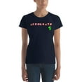 thumbnail image 3 of Magenta Deco Afrobeats Women's graphic t-shirt, 3 of 4