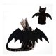 thumbnail image 1 of 2 uds. De alas de murciélago para gatos, decoraciones para fiestas de Halloween, collar de cachorro, disfraz de murciélago para cosplay, bonitos accesorios de vestir para cachorros y gatos JAMW Sencillez, 1 of 5