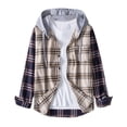 thumbnail image 1 of Mikilon Chemise Décontractée à Rayures pour Hommes, 1 of 4
