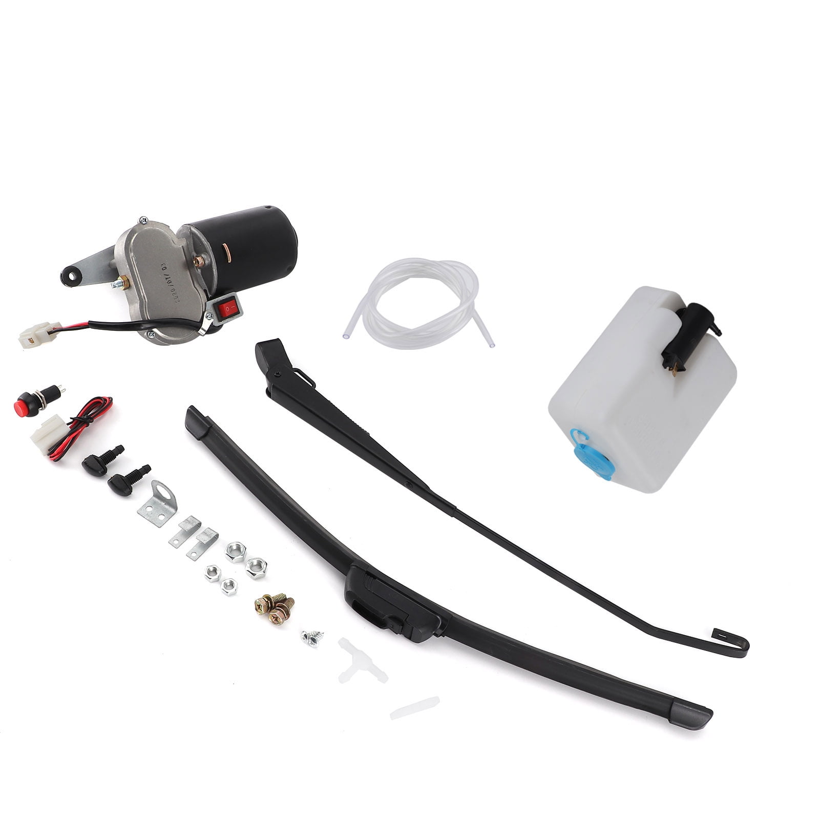 Wiper Motor Kit, Windshield Wiper Kit Windshield Kit Windshield Wiper Blades Assembly  for UTV ATV