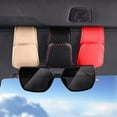 thumbnail image 6 of Sunglasses Holders for Car Sun Visor, Leather Eyeglasses Hanger Mounter, Magnetic Glasses Holder and Ticket Card Clip, Auto Interior Accessories Universal for SUV Pickup Truck, 6 of 6