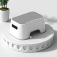 thumbnail image 5 of Mainstays Kids Grey/White Step Stool, 77 lbs Weight Capacity, 5 of 5