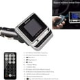 thumbnail image 5 of Bluetooth FM Transmitter for Car, Wireless Car Radio Adapter with Remote Control, High-Definition Large Display, Hands-Free Calling, Voice Assistant, MP3 Music Player Support U Disk/TF Card/Aux, 5 of 8