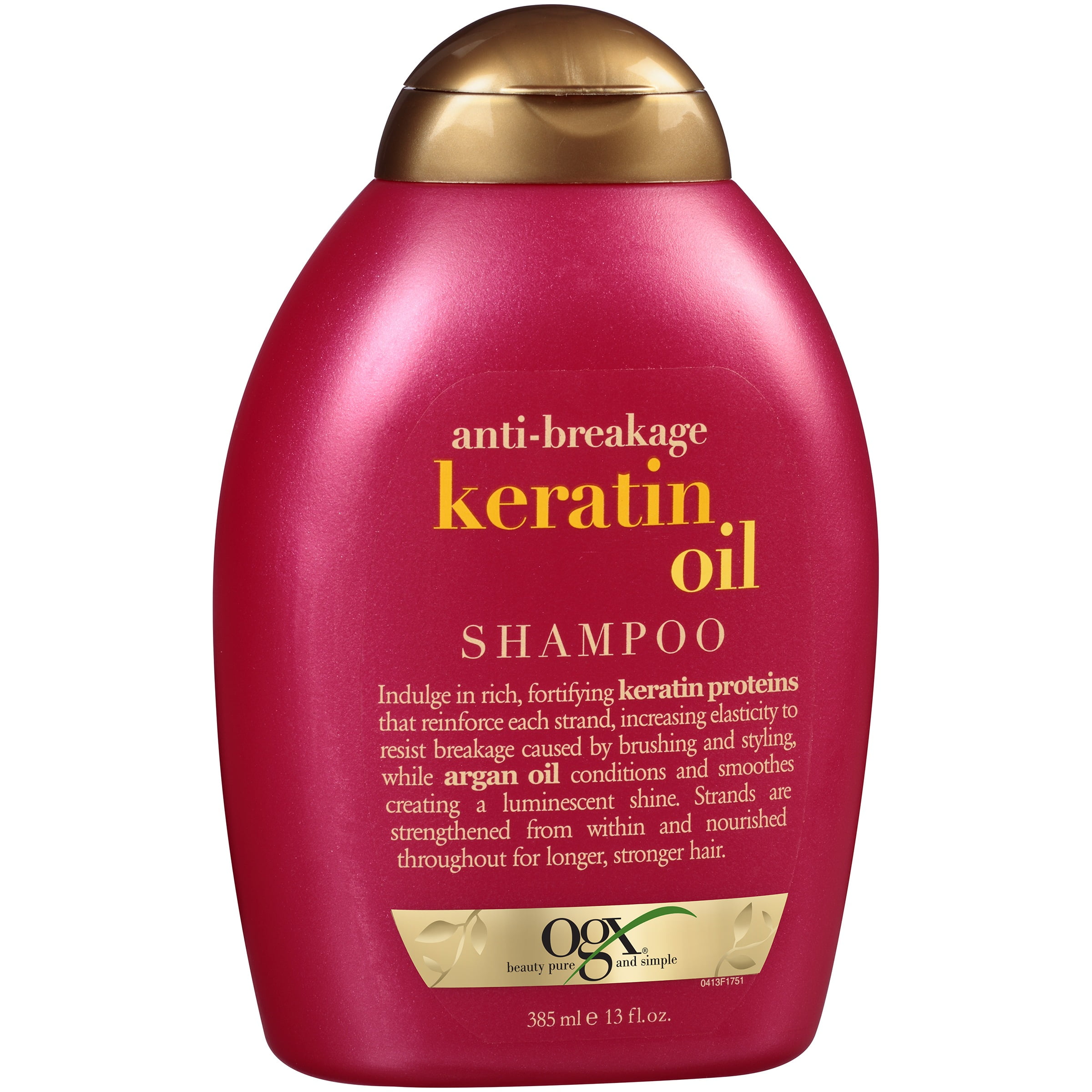 OGX Anti Breakage Keratin Oil Shampoo 13 Oz Walmartcom