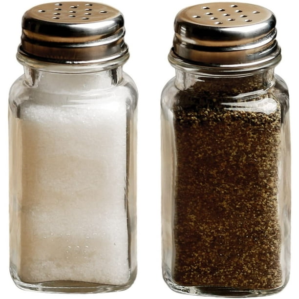 Lot de 2 moulins à sel et à poivre en acrylique - Corps transparent en  céramique réglable - Moulin à sel et poivre de l'Himalaya - Facile à  remplir : : Cuisine et Maison