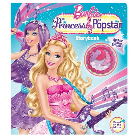 the barbietm the princess the popstar storybook book and jewelry
