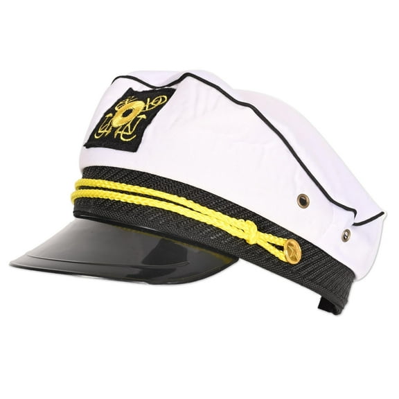 Beistle Pirate Party Yacht Captain's Cap (Case of 12)