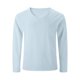 thumbnail image 4 of pstuiky camisa de manga larga para hombre, Camiseta deportiva de manga larga con cuello redondo y bolsillo informal de colores sólidos para hombre tops de invierno para hombre l, 4 of 6