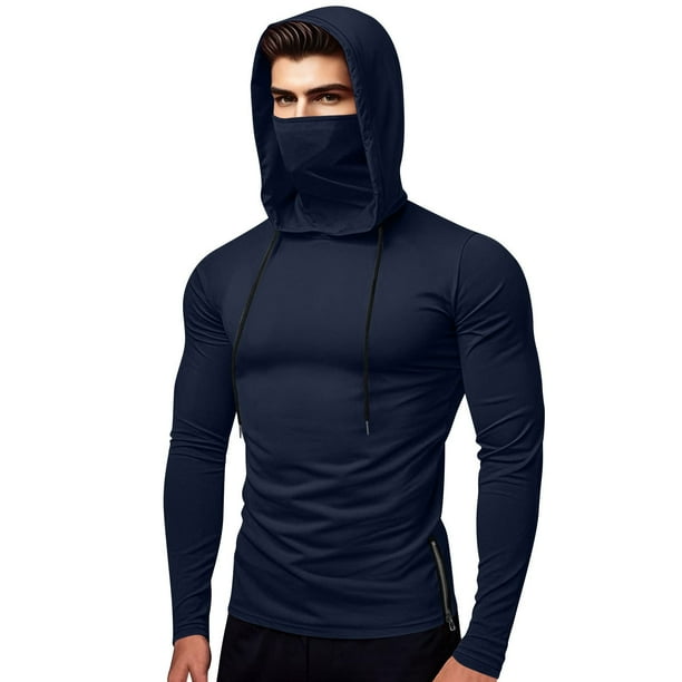 WILLBEST Sudaderas para Hombre, Sudadera Informal con Capucha para Hombre, Jersey De Manga Larga, Color Sólido, Sudadera con Capucha Cómoda para Uso Diario XXGrande