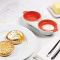 thumbnail image 4 of Microwave Egg Boiler Double Cup Double Layer Cookware (2 Psc), 4 of 5