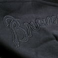 thumbnail image 5 of Men's Mitchell & Ness Black Atlanta Braves Phantom Fleece Hoodie, 5 of 5