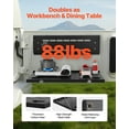thumbnail image 3 of VEVOR Tailgate Table, for 2021-2025 Ford Bronco, 88 lbs Load Capacity, Carbon Steel Foldable Molle Panel Drop Down Table, Rear Door Cargo Storage Rack Shelf Luggage Holder Carrier Camping Accessories, 3 of 9