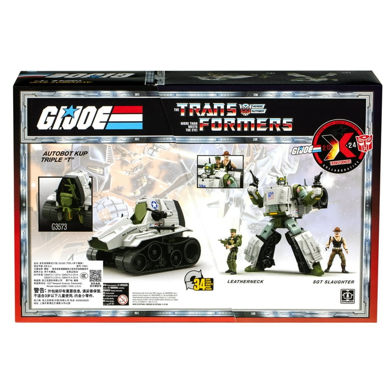トランスフォーマー　GIジョー特種部隊コラボ3T戦車カップ Transformers Collaborative G.I. Joe Autobot Kup Triple T, 8.98