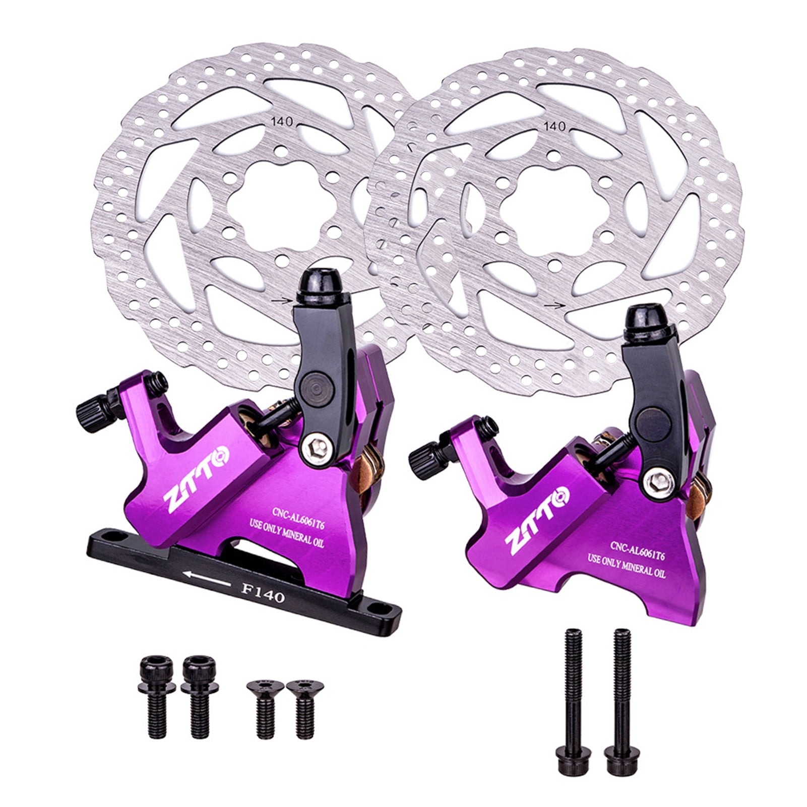 UDIYO Bicycle Disc Brake Kit Antioxidation Fadeless Accessory Road