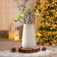 thumbnail image 6 of Mouliraty Artificial Red Berry Stems, Christmas Wreath Decoration Simulation Foam Fruit Twig Christmas Tree Christmas Accessories, Xmas Wreath, Holiday and Home Decoration, Gold, 6 of 6