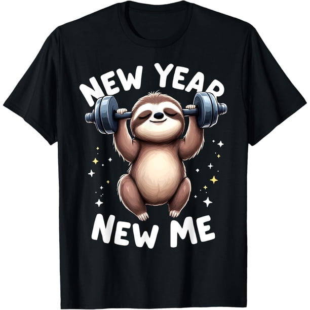 New Year New Me Funny Fitness Fitness Workout Gym - Camiseta para pérdida de peso