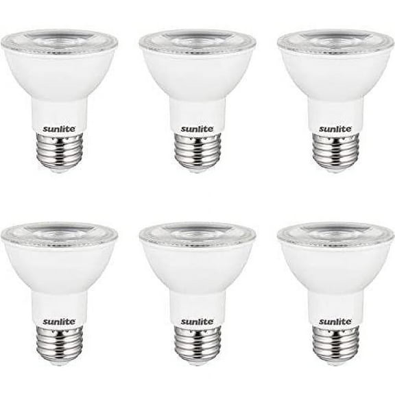 LED PAR20 Long Neck Bulb 8 Watts Warm White 6pc