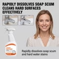 thumbnail image 5 of Foaming Soap Scum Remover, Heavy Duty Bathroom Foam Cleaner, 17 oz Soaps Scum Removal Spray for Shower Room Tub Tile Surface, 5 of 6