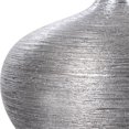 thumbnail image 3 of Uttermost Gatsby Ceramic Steel and Crystal Ribbed Bottles in Silver (Set of 2), 3 of 3