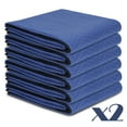 thumbnail image 4 of CZMJY Ultra-Durable 80"x72" Quilted Moving Blankets Heavy-Duty Shipping Furniture Pads 35lb per Dozen Superior Protection for Furniture During Moves and Shipments, 12 Pack Blue, 4 of 6