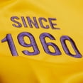 thumbnail image 6 of Unisex Mitchell & Ness Purple Los Angeles Lakers Vintage Team Origins Satin Full-Snap Jacket, 6 of 7