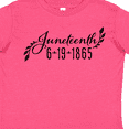 thumbnail image 4 of Inktastic Juneteenth 6-19-1865 Boys or Girls Toddler T-Shirt, 4 of 5