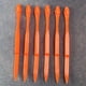 thumbnail image 4 of 18 Piezas FáCil Pelador de CíTricos Naranja En la Herramienta de Cocina de Color Naranja Brillante, 4 of 8