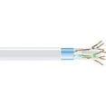 thumbnail image 2 of Black Box CAT6 - Bulk cable - 1000 ft - STP - CAT 6 - plenum, solid - white, 2 of 9