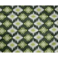 thumbnail image 4 of oneOone Tissu Polyester Lycra Imprimé Géométrique Ikat Tissu de Couture BTY 56 Pouces de Large, 4 of 4
