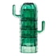 thumbnail image 2 of Tazas de en forma de cactus Cristalería apilable Vaso para beber Tazas de café apilables 4 piezas Tazas de cactus de para barra de té Soledad taza de cristalería, 2 of 10