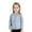 Gray, variant on LOCHEX Girls Cardigan Sweater School Uniforms Button Long Sleeve Round Neck Solid Color Knit Top Outerwear,Pink,8T